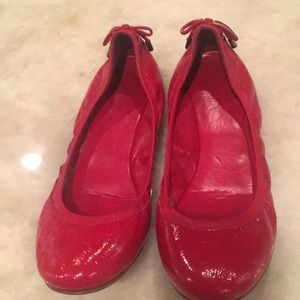Cole Haan red patent shoes